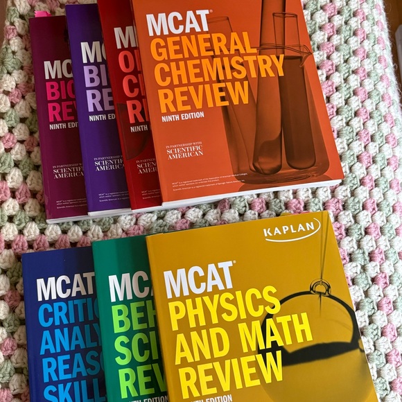Kaplan MCAT Book Set NEW (2023-2024)